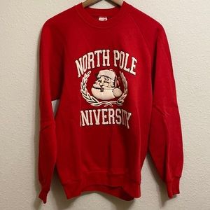 Vintage Santa’s North Pole University Sweatshirt